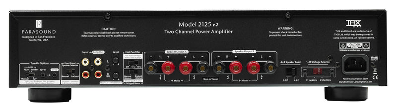 Load image into Gallery viewer, PARASOUND NEWCLASSIC 2125 V2 TWO CHANNEL POWER AMPLIFIER
