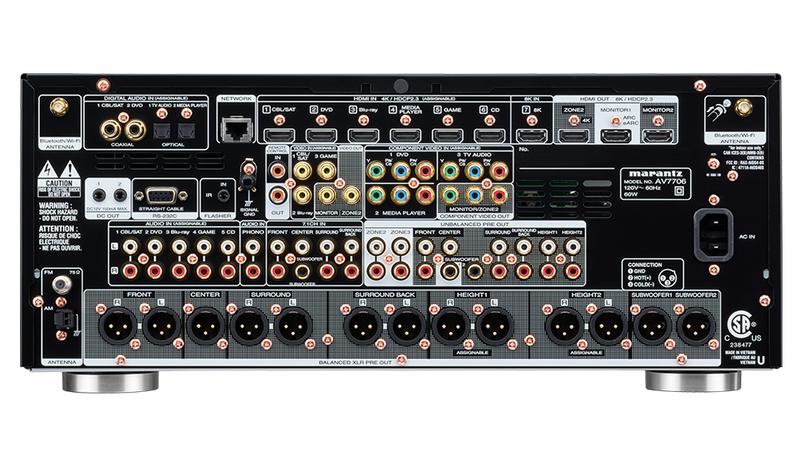 Load image into Gallery viewer, Marantz AV7706 Ultra HD AV Surround Pre-Amplifier