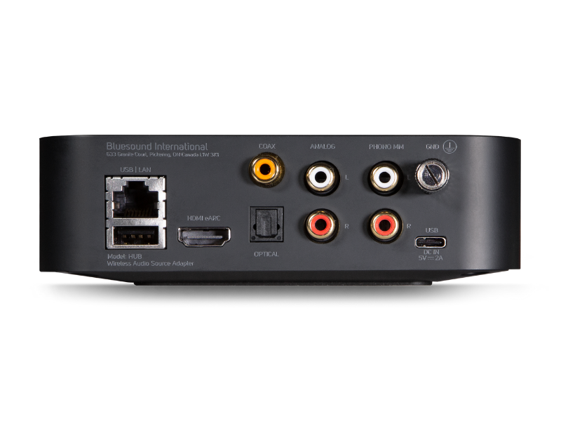 Load image into Gallery viewer, Bluesound HUB Wireless Adapter & Preamplifier