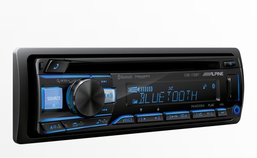 Load image into Gallery viewer, Alpine Advanced Bluetooth® CD Receiver - CDE-172BT