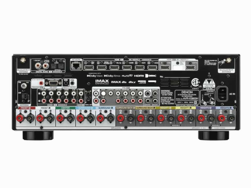 Load image into Gallery viewer, Denon AVR-X3800H 8K Video and 3D Audio 9.4 Channel Receiver