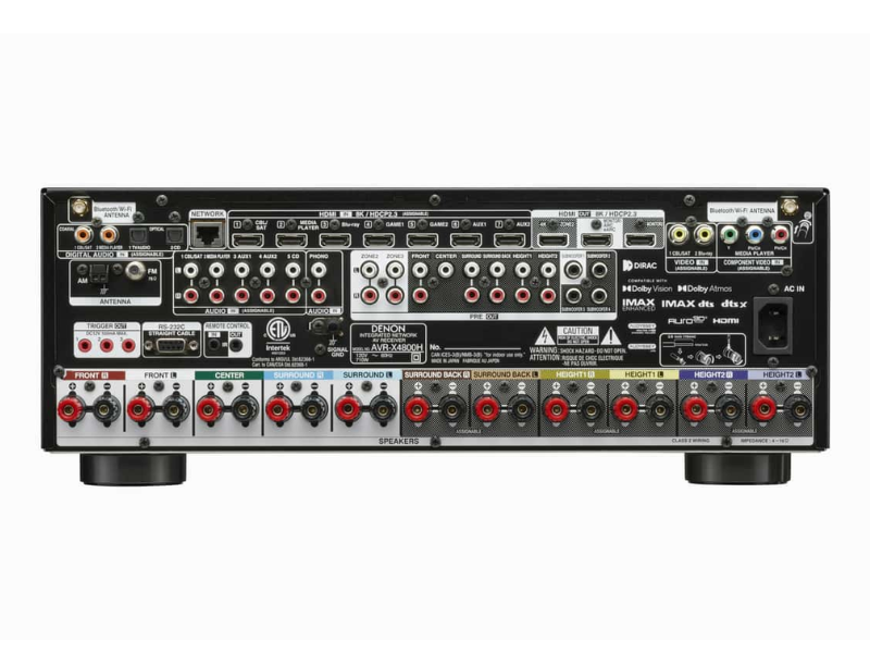 Load image into Gallery viewer, Denon AVR-X4800H 8K Video and 3D Audio 9.4 Channel Receiver