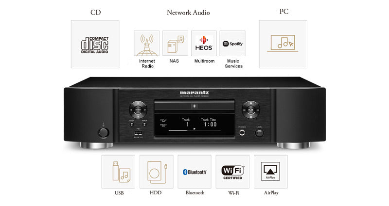 Load image into Gallery viewer, Marantz ND8006 CD Player with HEOS
