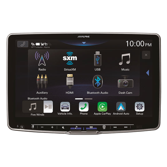 Alpine Halo11 Digital Multimedia Receiver With 11-inch Hd Display and Hi-res Audio Playback - ILX-F511