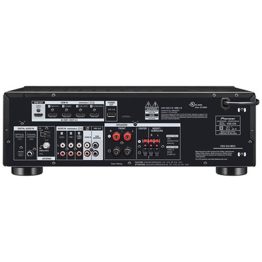 PIONEER VSX-834 7.2CH NETWORK AV RECEIVER