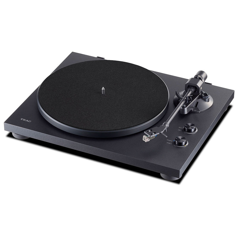 Load image into Gallery viewer, TEAC TN280BT Manual Belt-Drive Bluetooth Turntable – Matte Black
