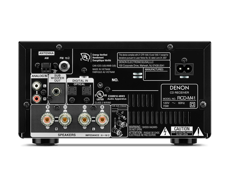 Load image into Gallery viewer, Denon D-M41 HiFi System with CD, Bluetooth and FM/AM Tuner