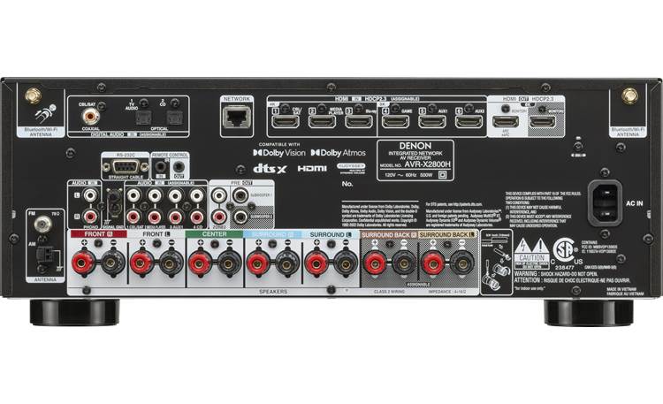 Load image into Gallery viewer, Denon AVR-X2800H 7.2 Channel 8K AV Receiver