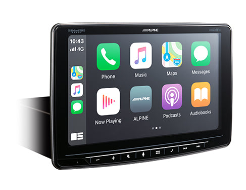 Alpine Halo9 Multimedia Receiver With 9-inch Customizable Touchscreen Display - iLX-F409