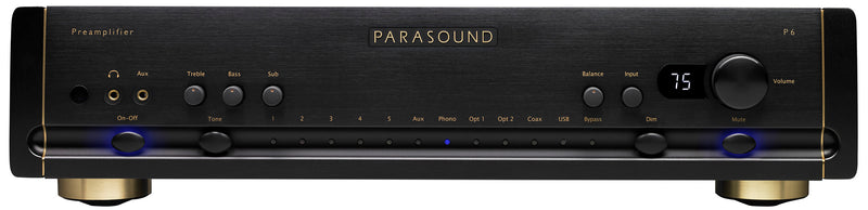 Load image into Gallery viewer, Parasound P 6 2.1 Channel Preamplifier & DAC Halo......... soldout