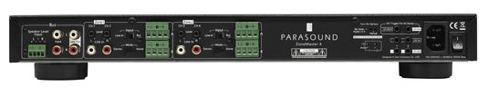 PARASOUND ZONEMASTER ZM 4 UNIVERSAL 4-CHANNEL 8-SPEAKER AMPLIFIER