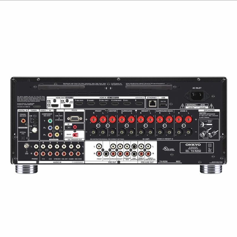 Load image into Gallery viewer, Onkyo TX-RZ50 9.2 Channel THX Certified AV Receiver