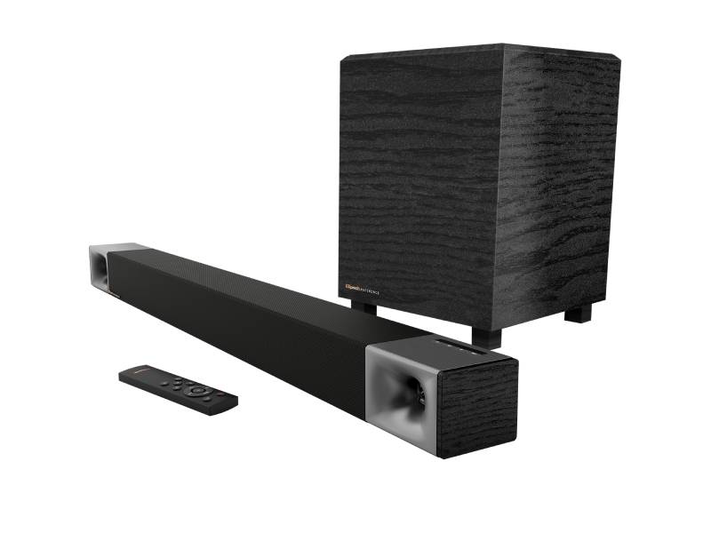 Load image into Gallery viewer, Klipsch Sound Bar and Wireless Subwoofer in Black - CINEMA400
