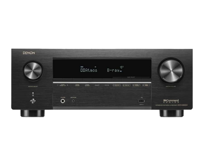 Denon AVR-X3800H 8K Video and 3D Audio 9.4 Channel Receiver