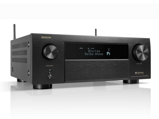 Denon AVR-X4800H 8K Video and 3D Audio 9.4 Channel Receiver