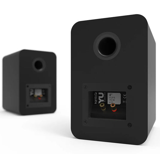 Kanto YUP4B YU 4 Inch Passive Desktop Speakers – Pair – Black