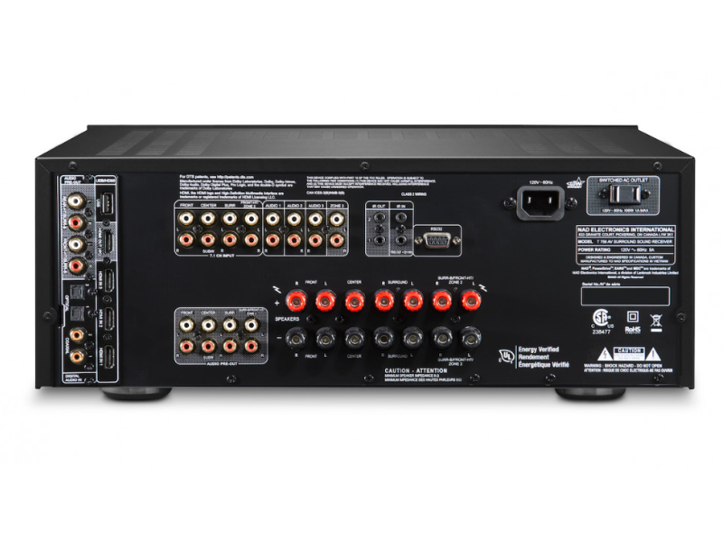 Load image into Gallery viewer, NAD T 758 V3i A/V Surround Sound Receiver
