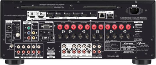 PIONEER ELITE VSX-LX505 9.2 CHANNEL AV RECEIVER