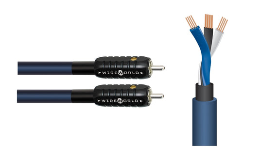 WIREWORLD OASIS 8 RCA AUDIO INTERCONNECT CABLE (2.0M)