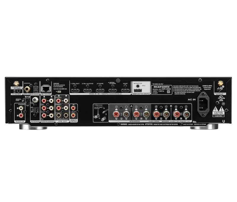 Load image into Gallery viewer, Marantz NR1200 Slim 2 Channel Stereo Receiver with HEOS Built-in
