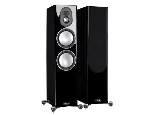 Monitor Audio Gold 300 5G Floorstanding Speakers - (Piano Ebony)