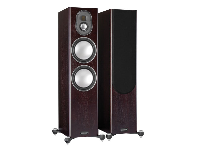 Load image into Gallery viewer, Monitor Audio Gold 300 5G Floorstanding Speakers - (Piano Ebony)
