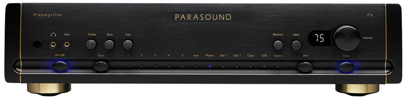 Load image into Gallery viewer, Parasound P 6 2.1 Channel Preamplifier &amp; DAC Halo
