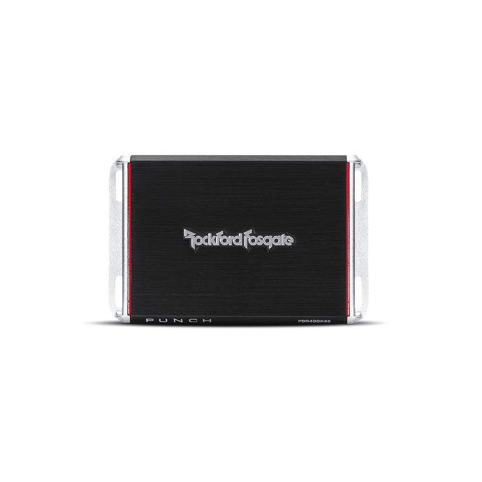 Rockford Fosgate PBR400X4D Punch 400 Watt Full-Range 4-Channel Amplifier