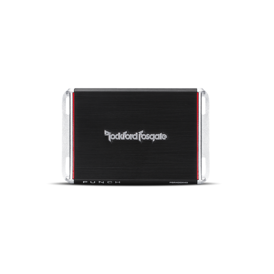 Rockford Fosgate PBR400X4D Punch 400 Watt Full-Range 4-Channel Amplifier